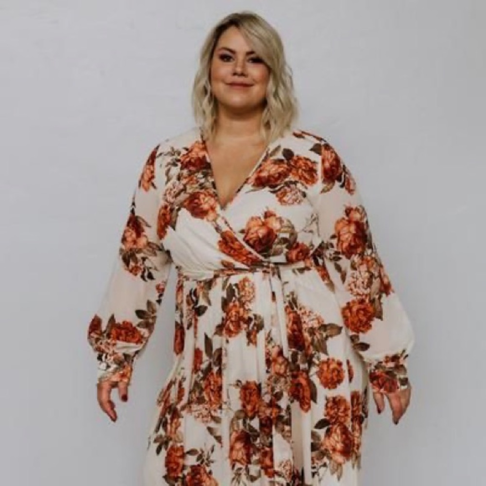 Baltic Born Lydia Fall Floral Maxi Dress